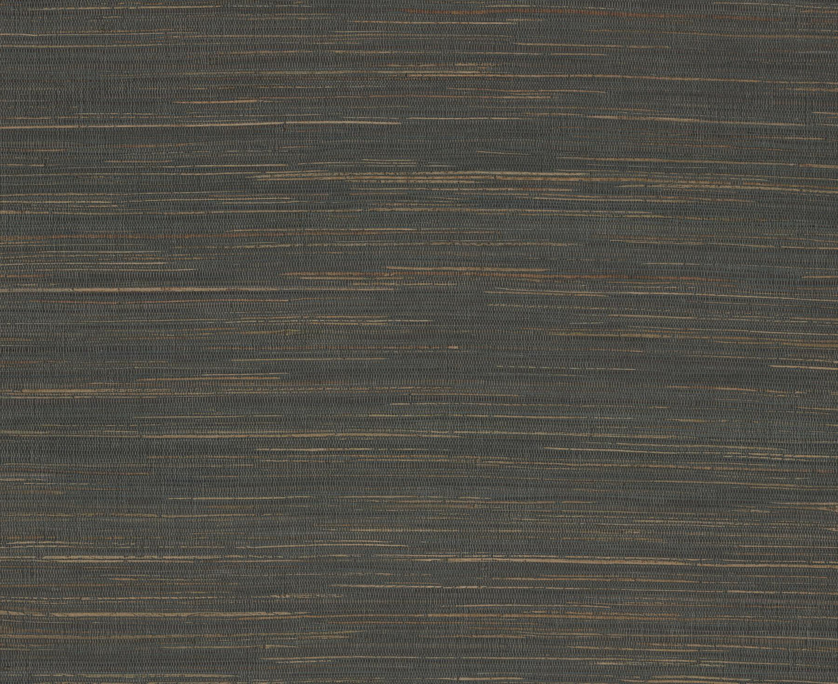 Multicolored Hemp Lead grasscloth wallpaper by Ronald Redding