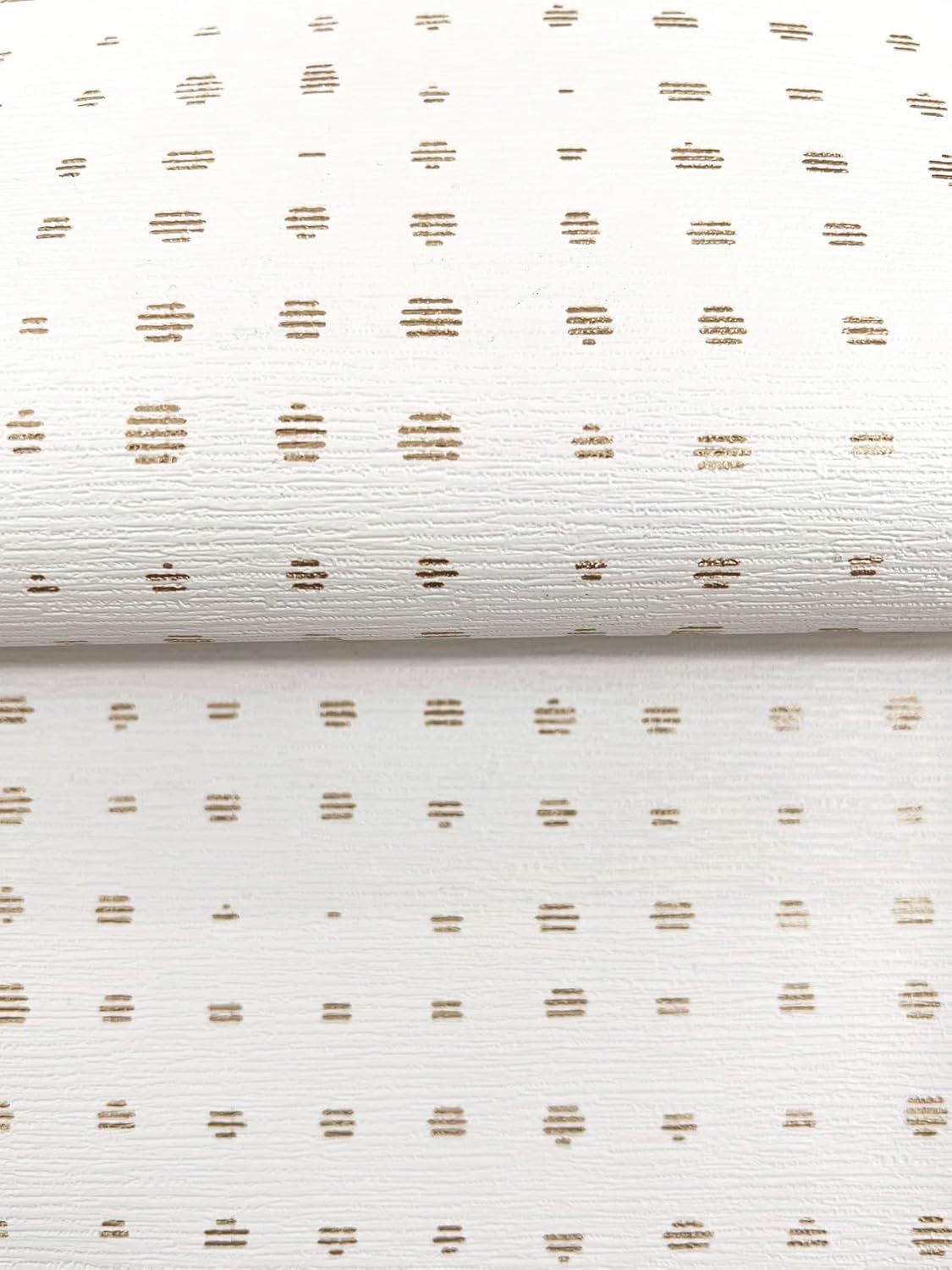 Brielle Ivory by Warner Polka Dot Wallpaper- Brewster Home Fashions 4181-4700
