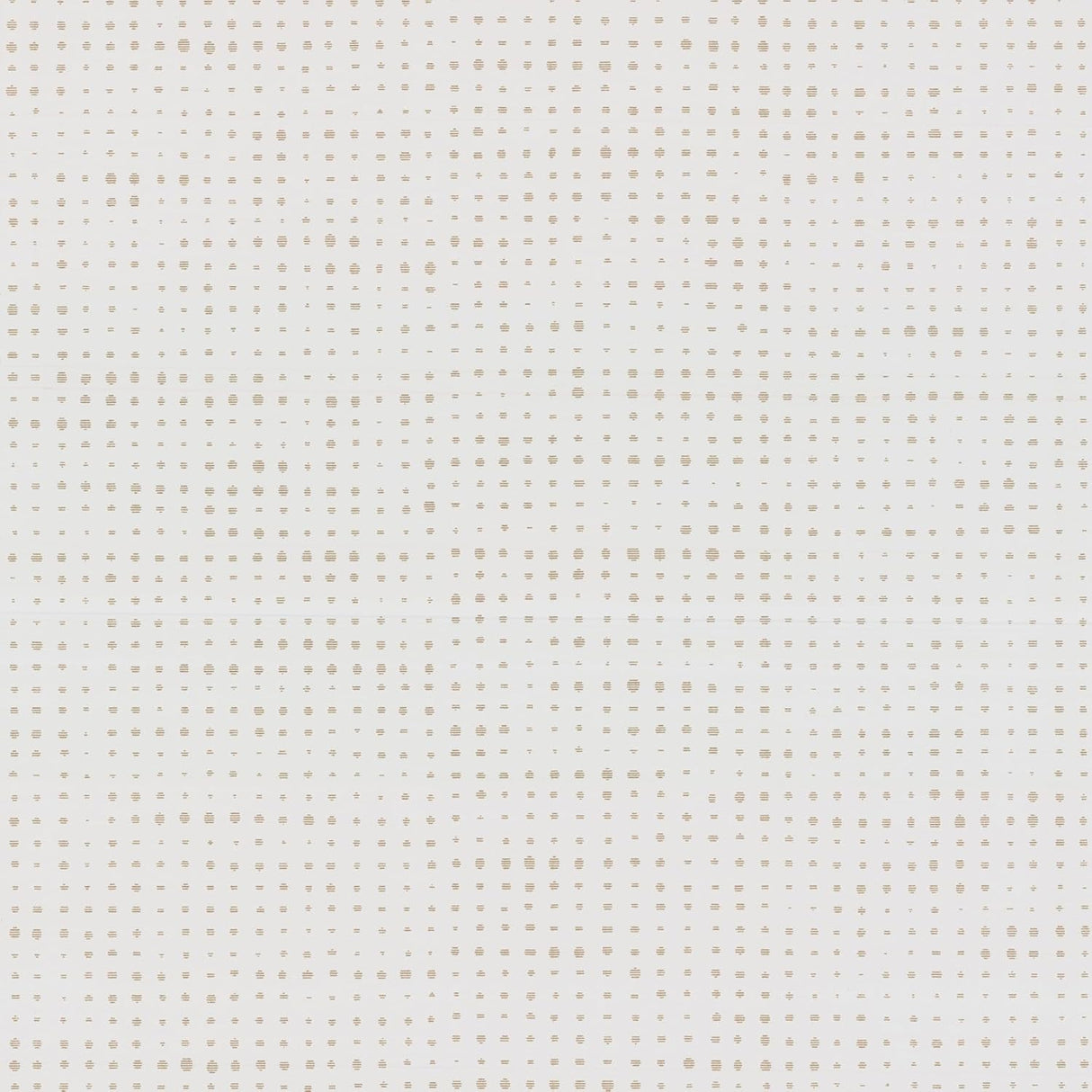 Close-up of Brielle Ivory Polka Dot Wallpaper by Warner, ivory ground with gold dotted strokes (4181-4700)