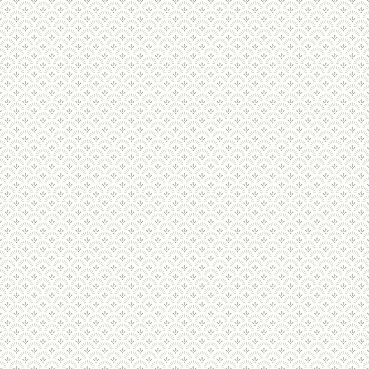 Daisy Ivory wallpaper by Boråstapeter for Schumacher, Scandinavian floral pattern roll and detail view