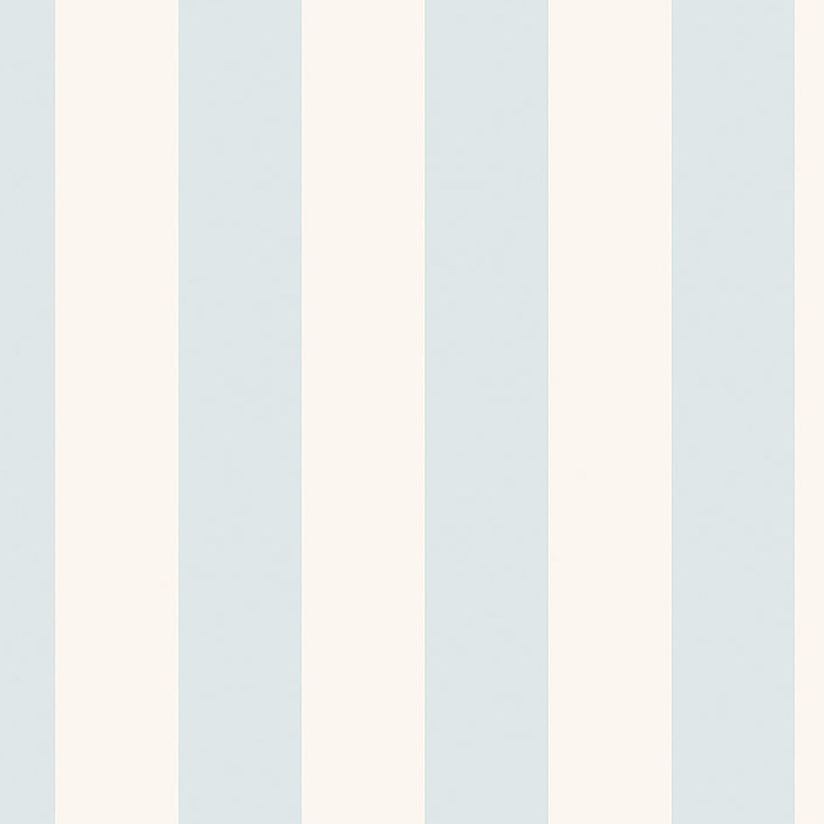 Falsterbo Stripe wallpaper in sky blue and white by Boråstapeter for Schumacher, classic vertical stripe pattern.