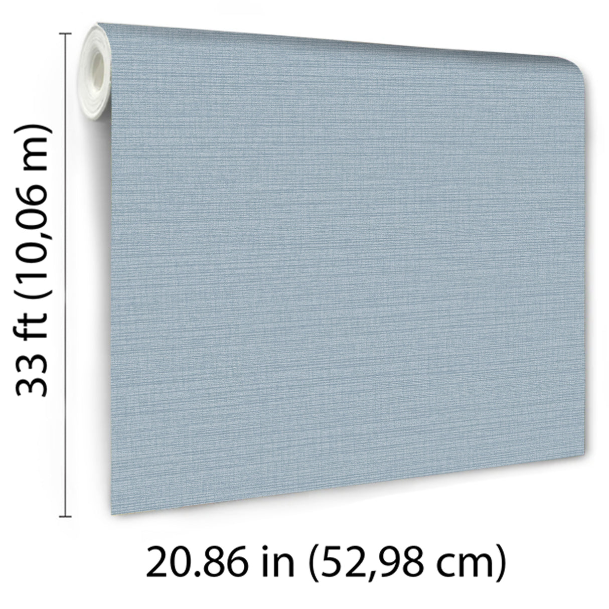Horizontal Stria Texture Blue by Veer Decor Non-Woven Unpasted Wallpaper – Veer Decor 8195-AA6