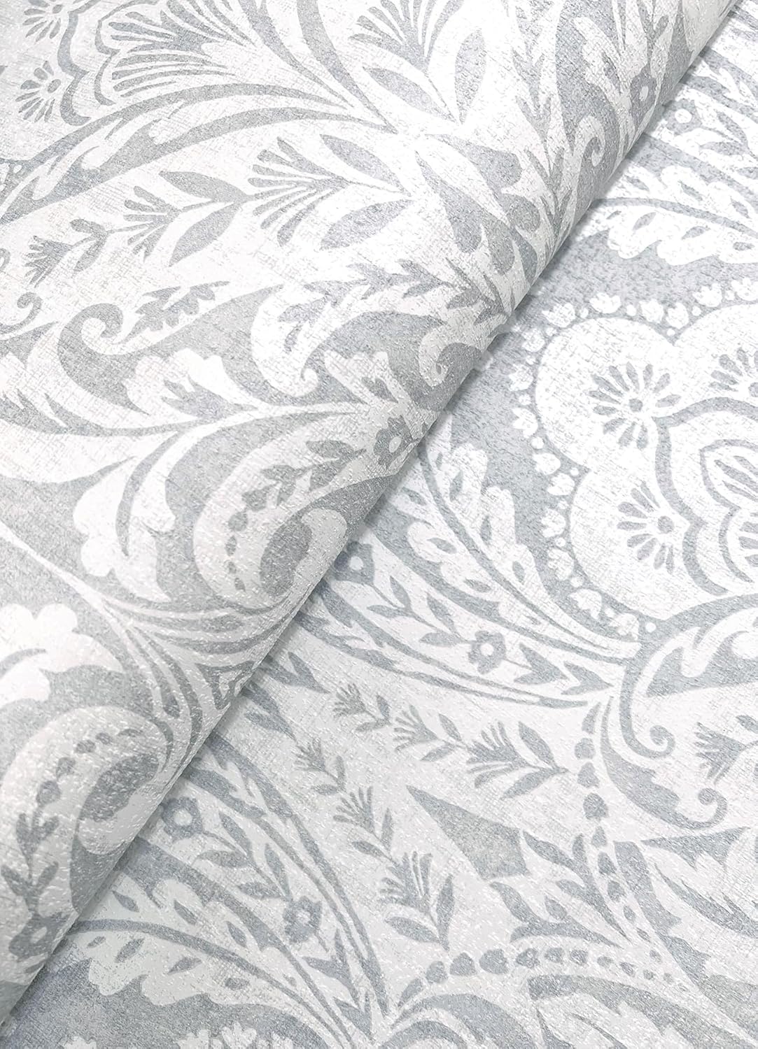 Berkshire Grey by A-Street Prints Damask Wallpaper – A-Street Prints 4147-27381