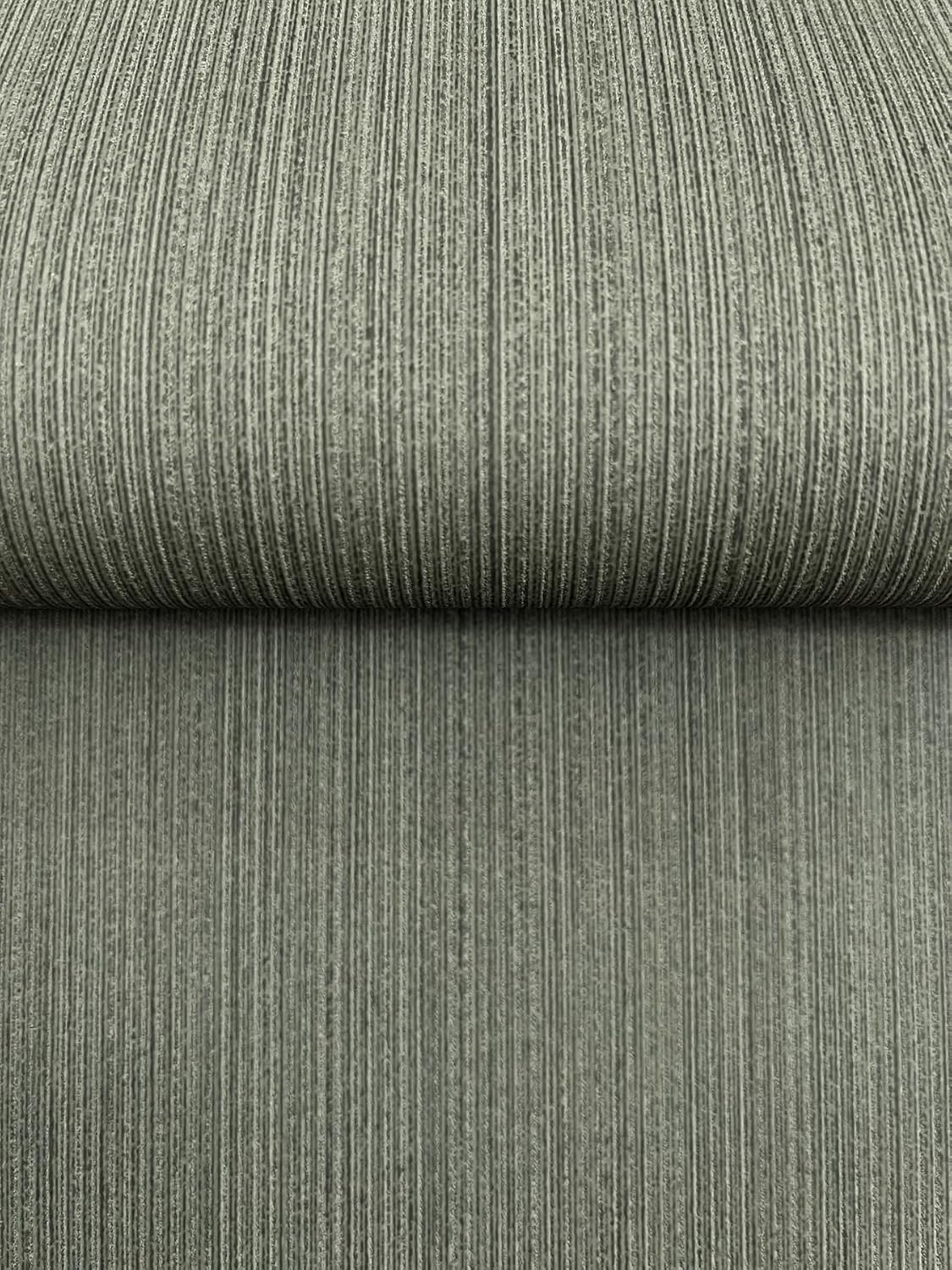 Warren Olive by Warner Striated Textured Non Woven Backed Vinyl Wallpaper – Brewster Home Fashions 4181-4724