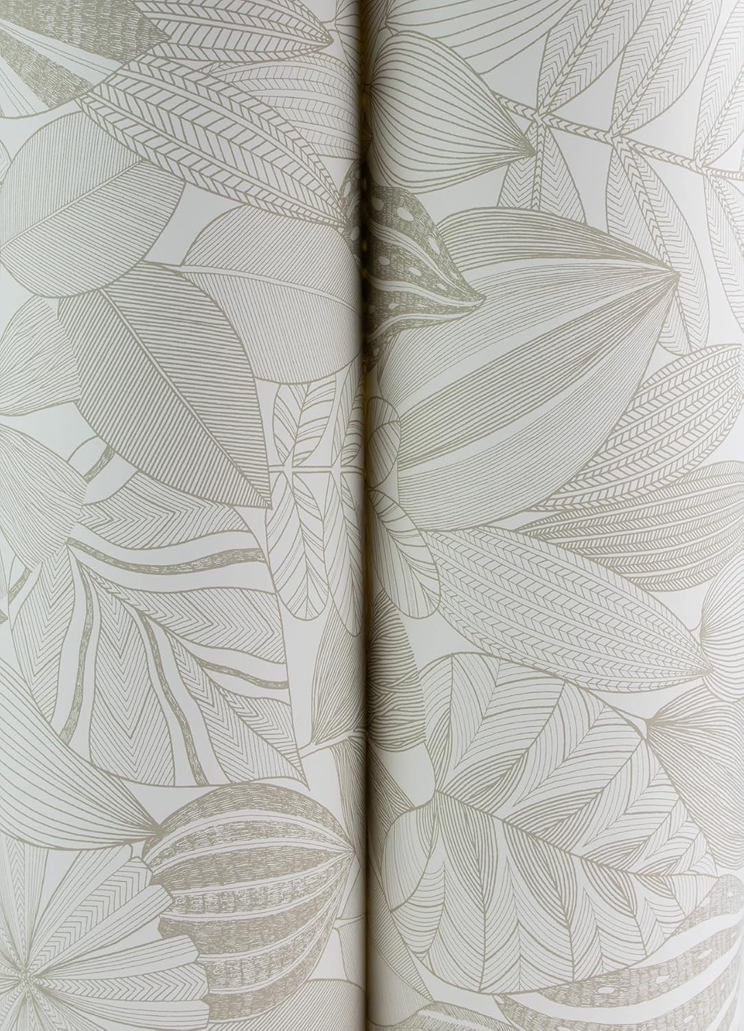 Mathias Taupe by Scott Living Botanical Wallpaper- A-Street Prints 4155-72808