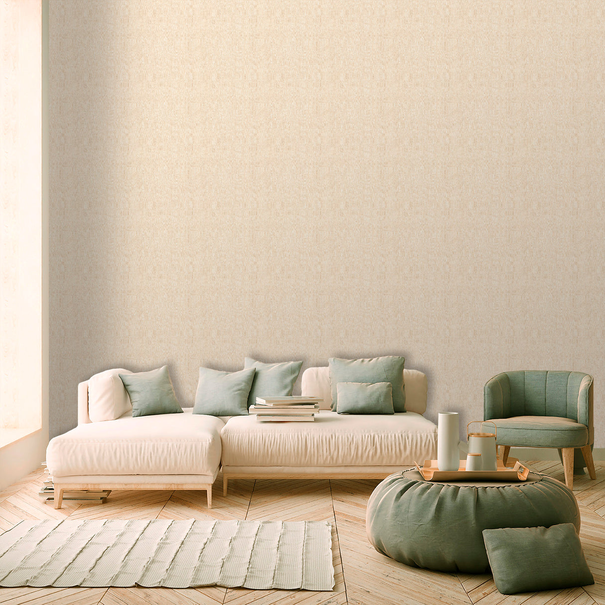Allure Texture Light Beige by Veer Decor Textured Abstract Wallpaper – Veer Decor 8249-AA3