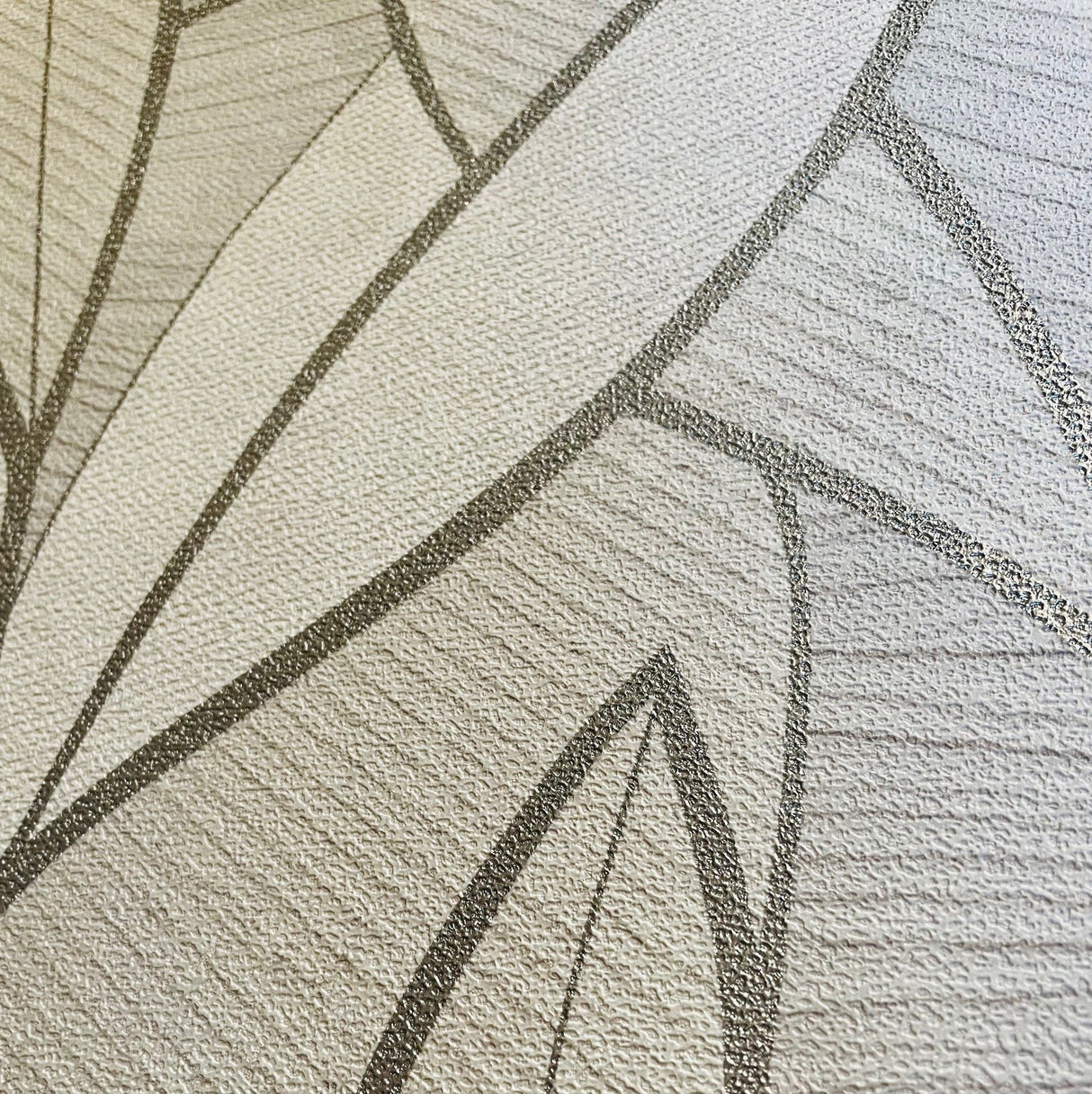 Carved Leaf White by Whimsical Nature Wallpaper – Veer Decor 8249-AC1