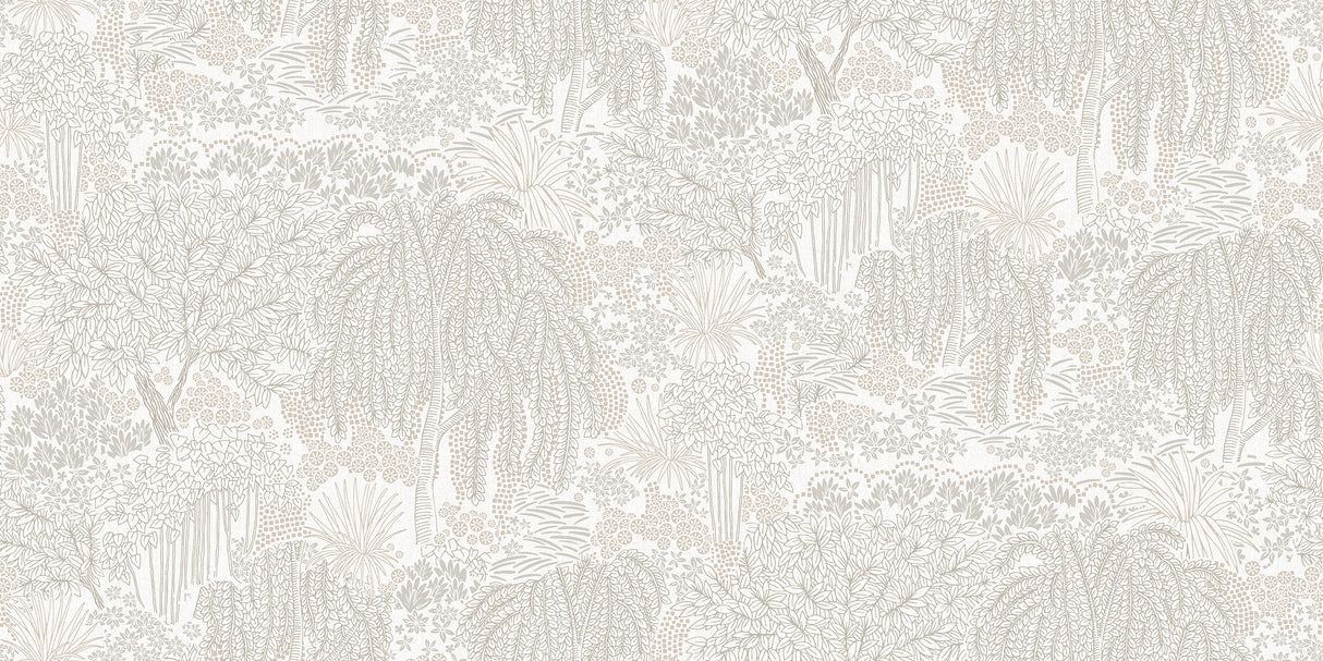 Willow Whisper White by Veer Decor Nature Wallpaper – Veer Decor 8249-AF1
