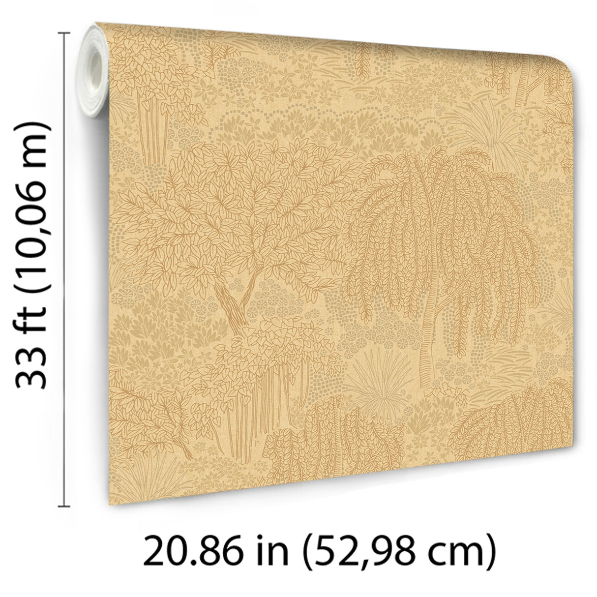Willow Whisper Corn by Veer Decor Nature Wallpaper – Veer Decor 8249-AF3
