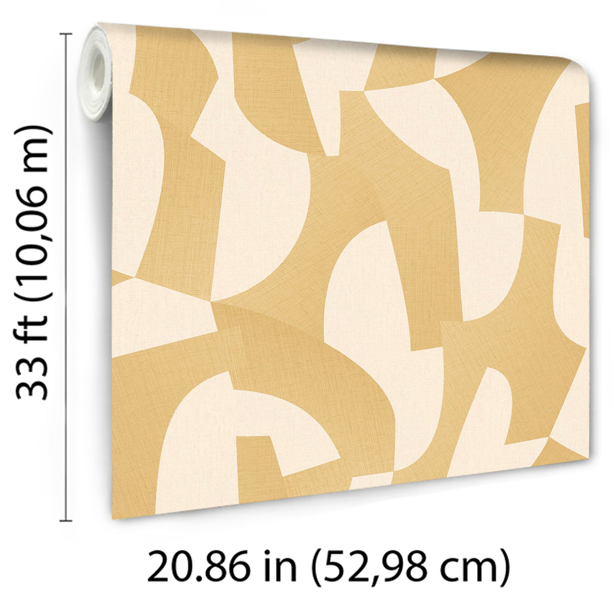 Sculpted Motion Corn by Veer Decor Abstract Wallpaper – Veer Decor 8249-AG2