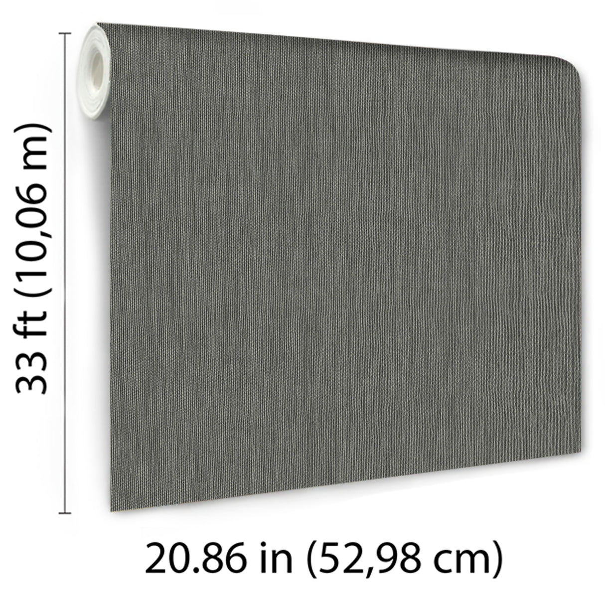 Rafia Grasscloth Black by Veer Decor Faux Grasscloth Wallpaper – 8251-AB10