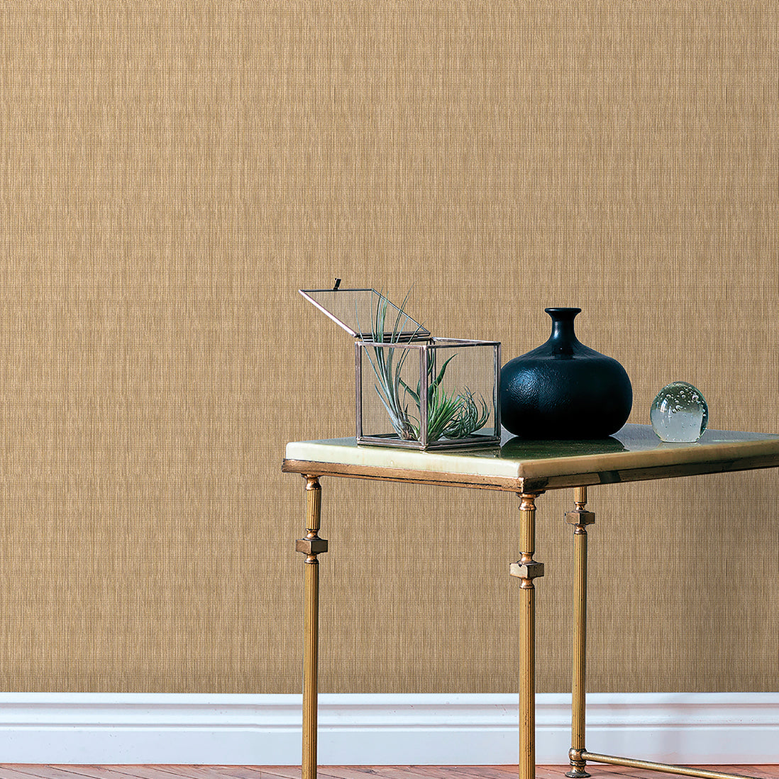 Rafia Grasscloth Camel by Veer Decor Faux Grasscloth Wallpaper – 8251-AB3