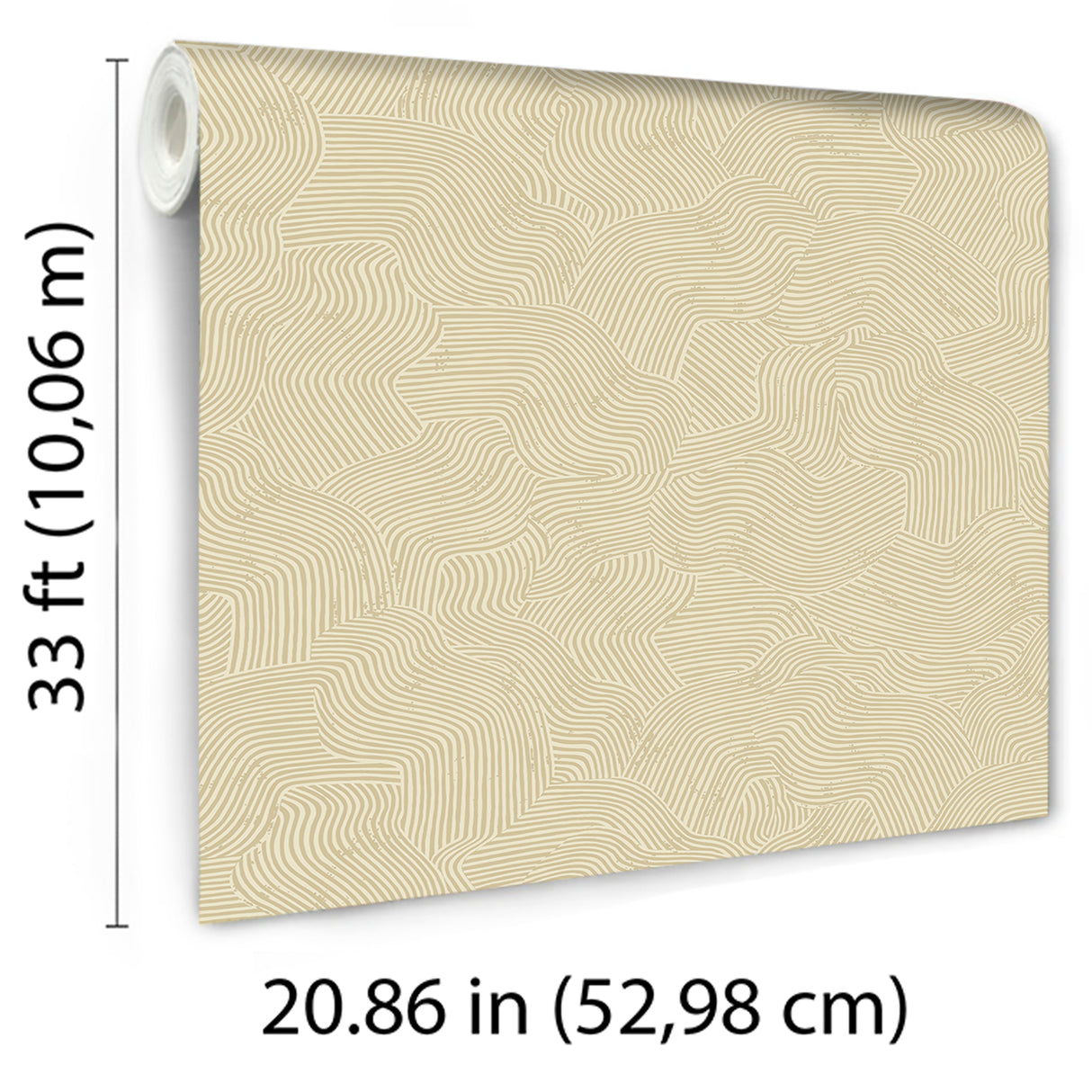 Bahia Dunes Beige by Veer Decor Abstract Wallpaper – Veer Decor 8251-AJ1
