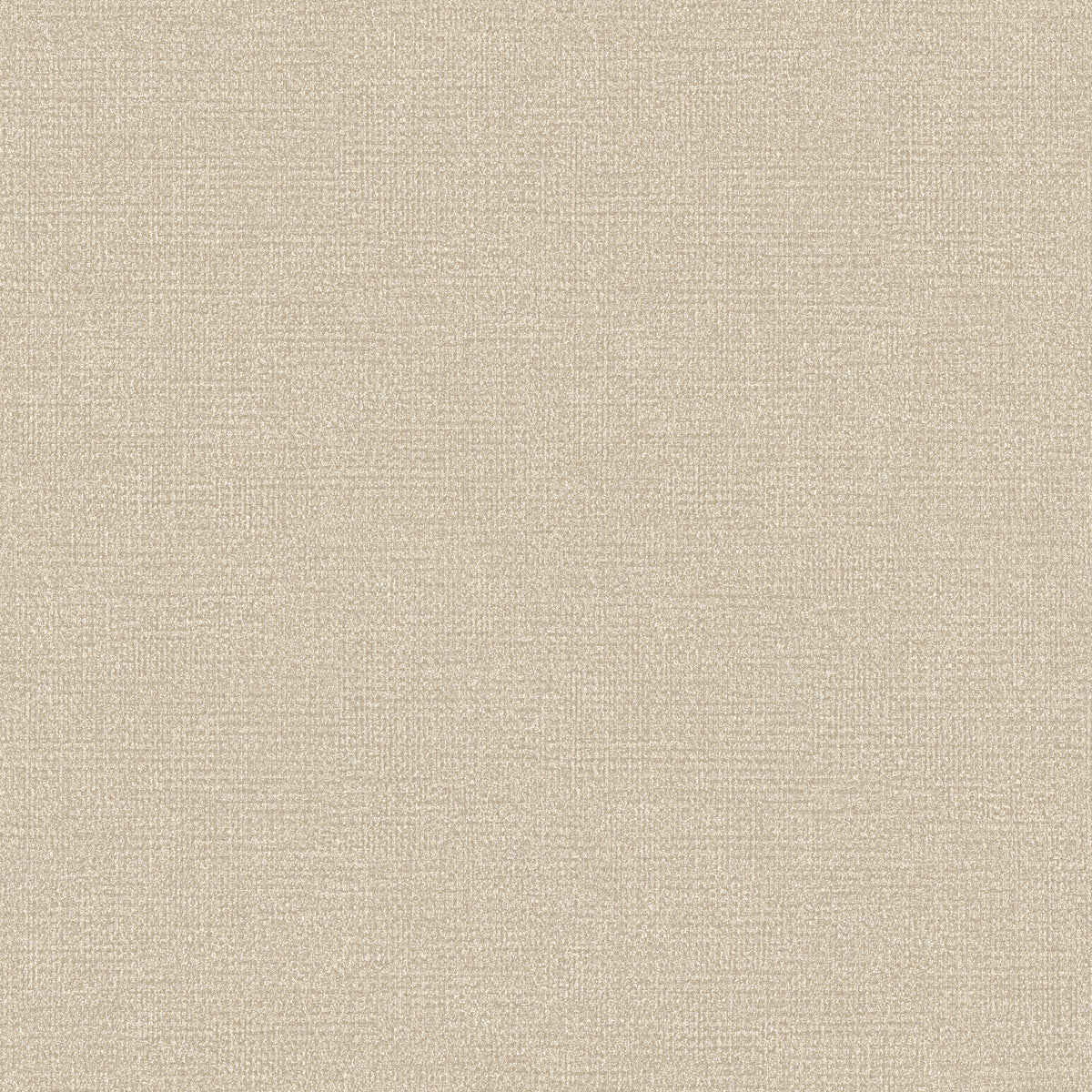 Chanel Linen Blend Tan textured linen-look wallpaper sample