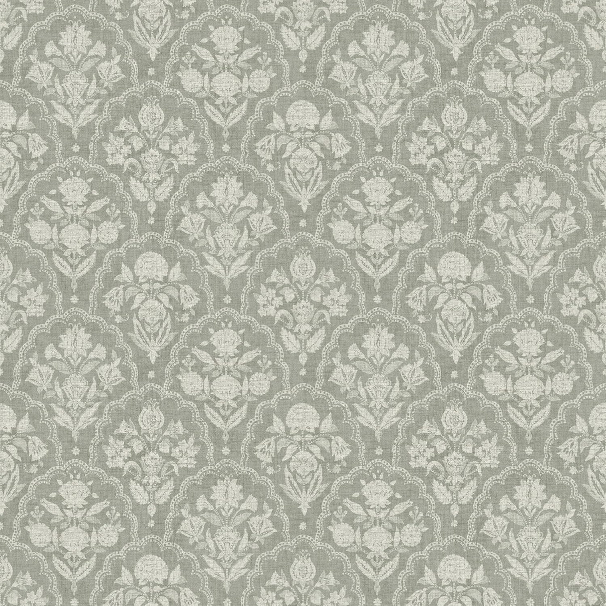 Frances Moss Fishscale Wallpaper in Moss by A-Street Prints