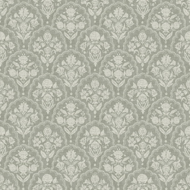Frances Moss Fishscale Wallpaper in Moss by A-Street Prints