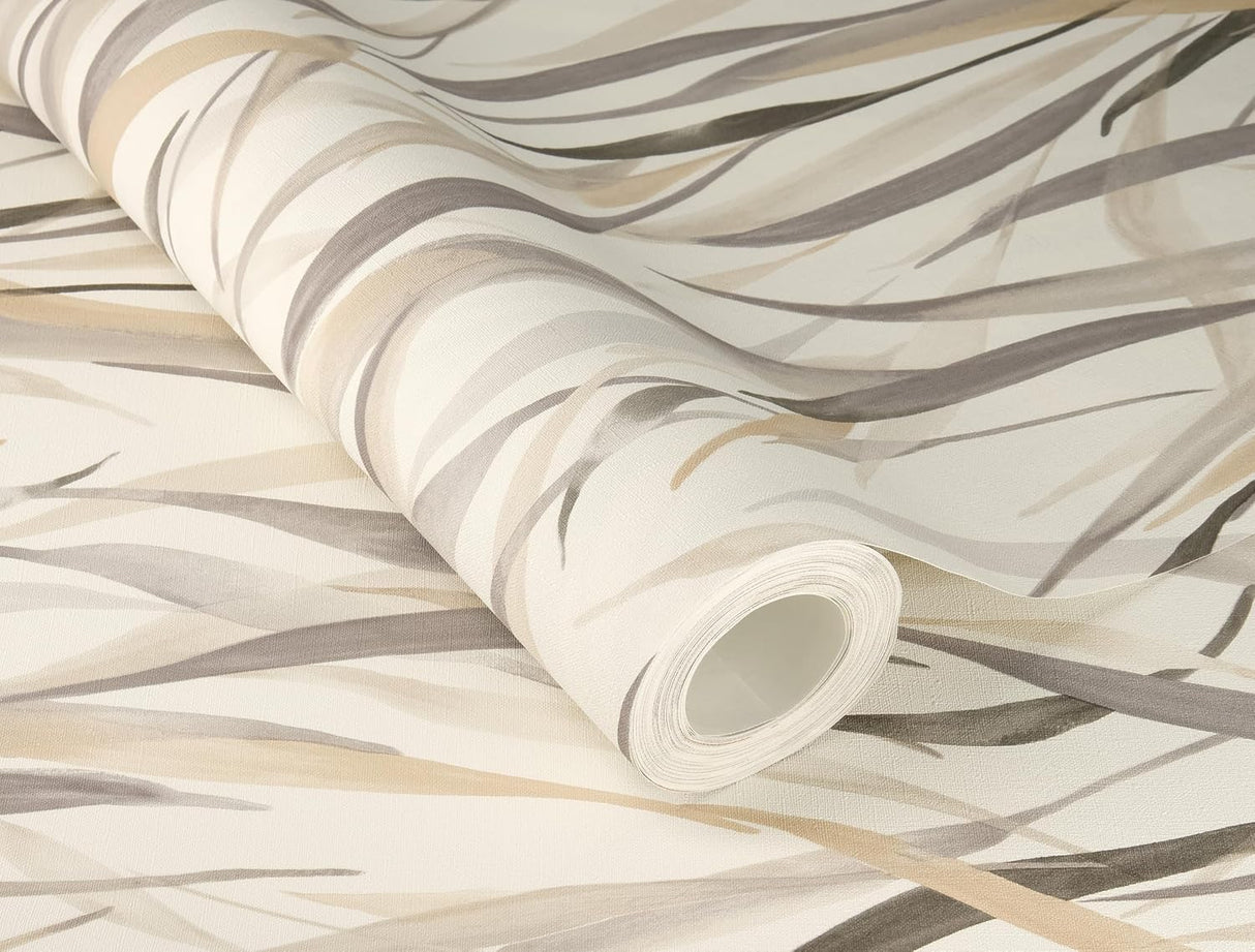 Sway Neutral by Rasch Botanical Wallpaper- Brewster Home Fashions RH330205