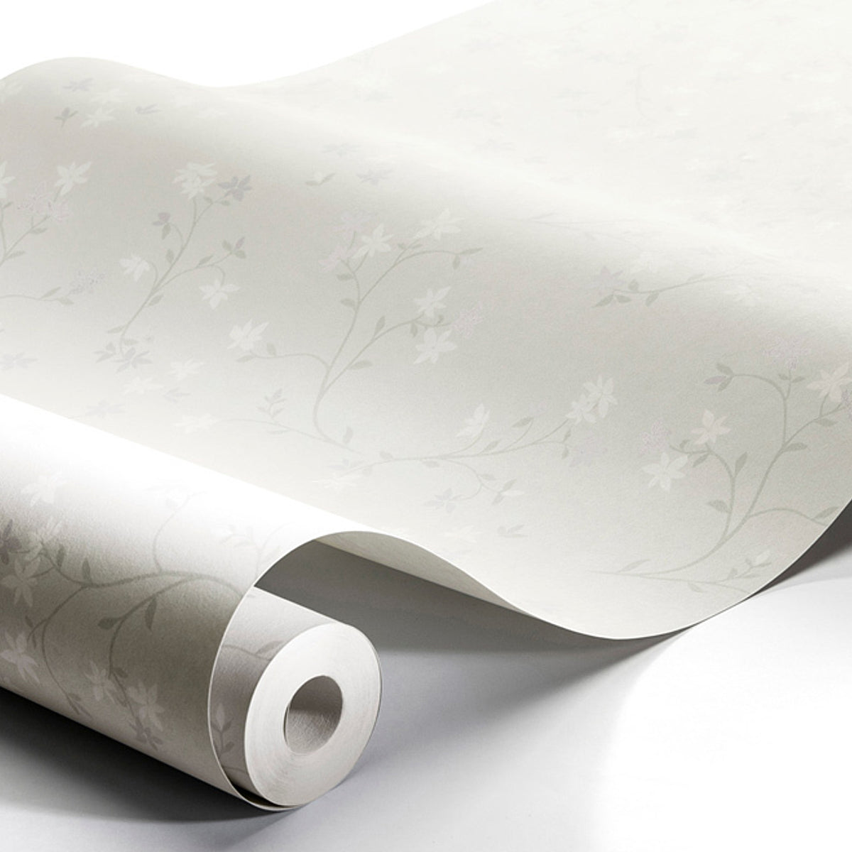 Fresh Air Grey by Boråstapeter Delicate Corn Lily Floral Wallpaper – Schumacher 9338