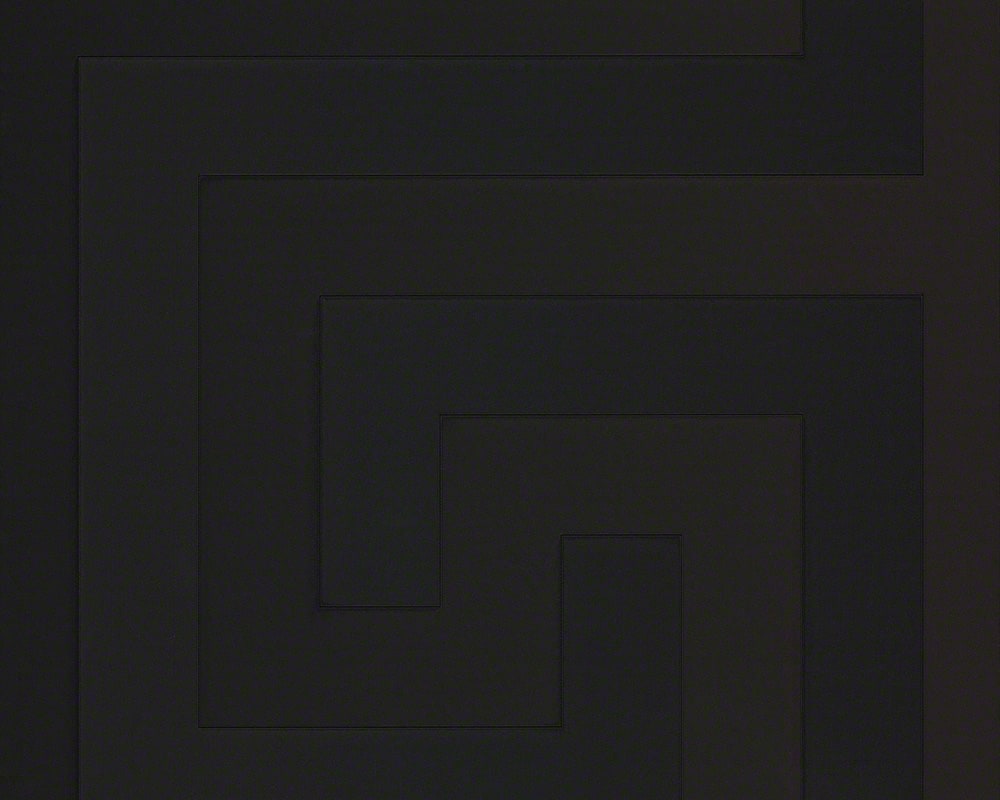 Eternity Glamorous Night by Versace Greek Key Gloss Heavyweight Vinyl Wallpaper – Versace 935234X -Sample