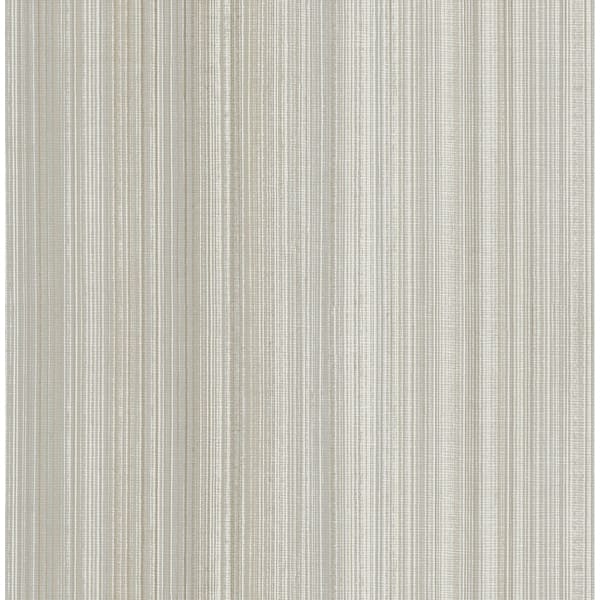 A-Street Prints Elan Grey Ombre Stripe Wallpaper, SKU 4177-27747 roll view