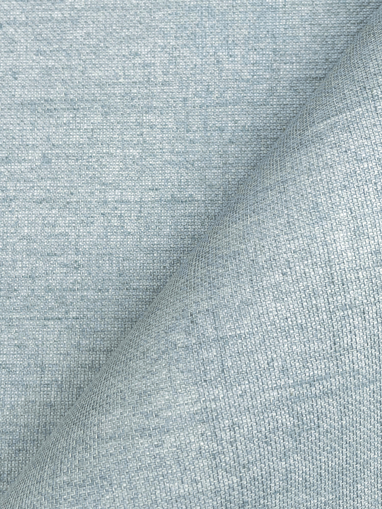 Woven Linen Sky Blue by Antonina Vella Wallpaper – York Designer Series AB1805