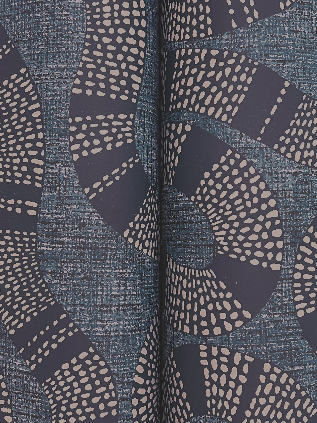Ophidia Navy by Antonina Vella Wallpaper – York Designer Series AB3002