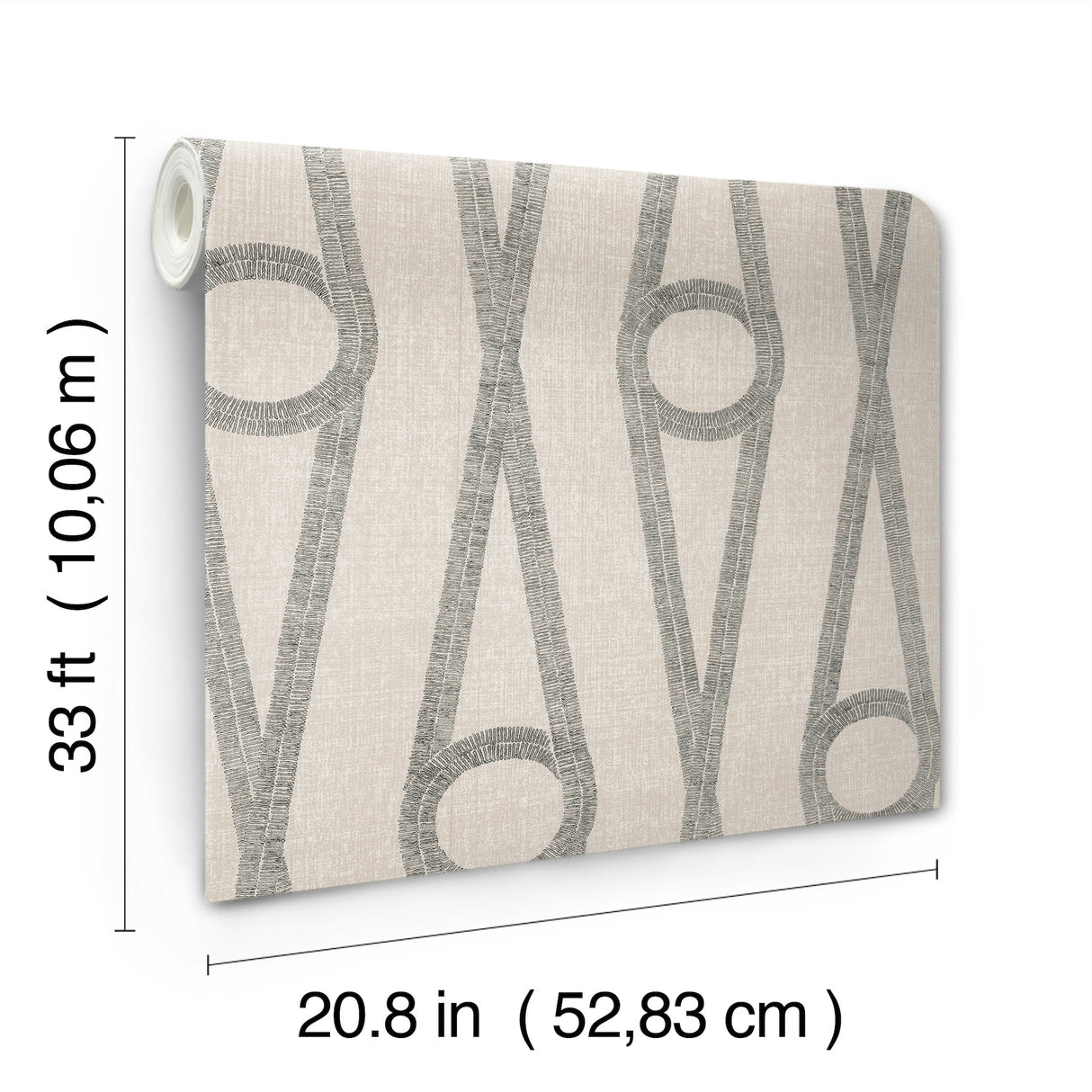 Henlein Putty by Antonina Vella Sculptured Ogee Wallpaper – York Designer Series AB3011
