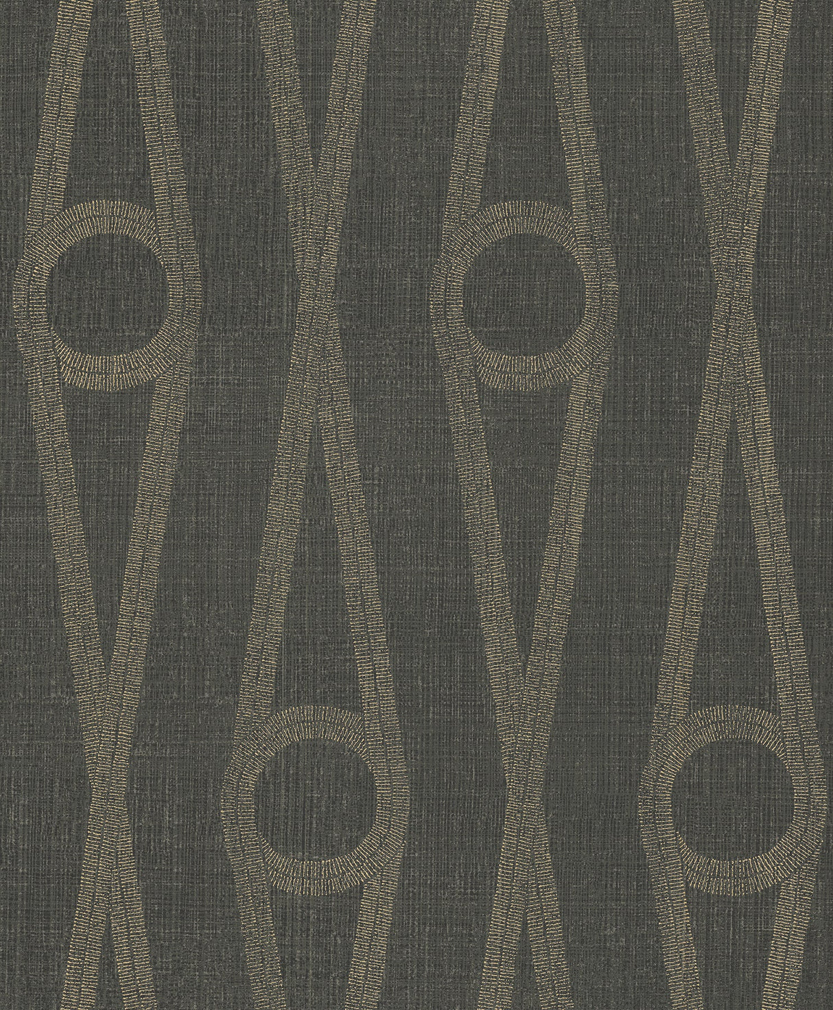 Henlein Charcoal Wallpaper by Antonina Vella – York Designer Series AB3014