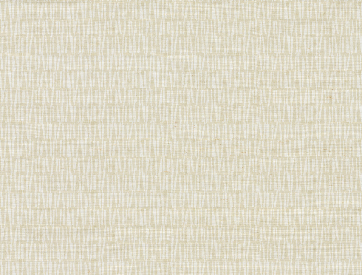 Antonina Vella Thatched Taupe sisal grasscloth wallpaper AB3041