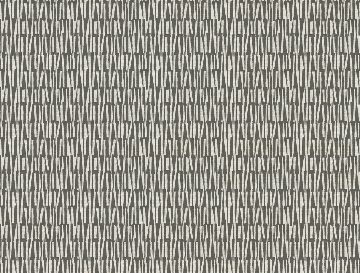 Antonina Vella Thatched Black Sisal Grasscloth Wallpaper – York Designer Series AB3042