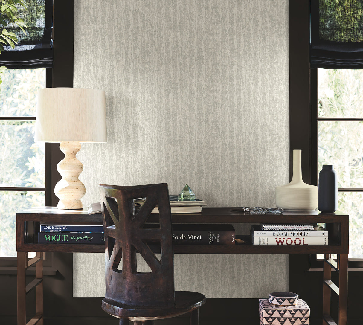 Juju Putty by Antonina Vella Wallpaper- York Designer Series AB3071