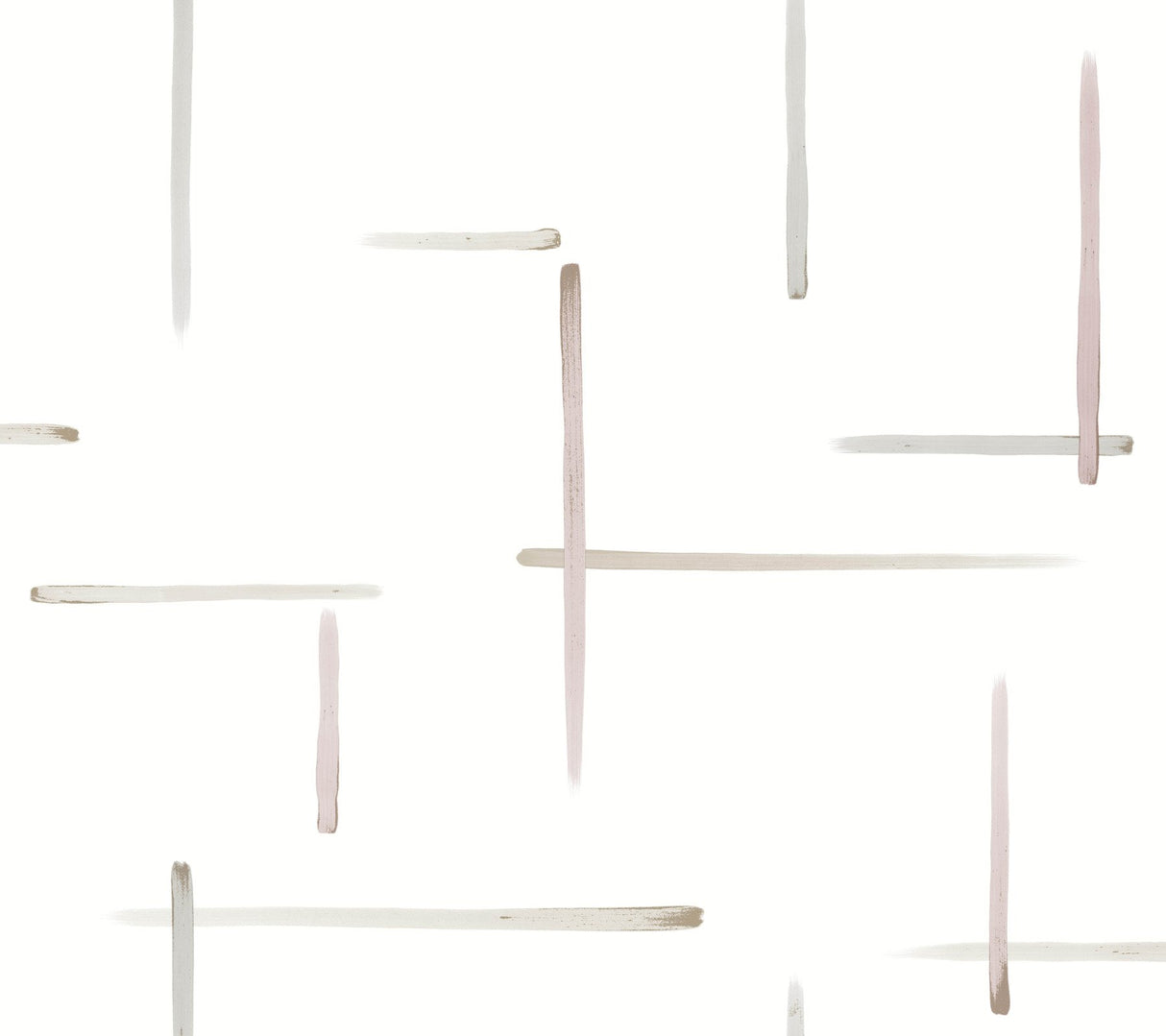 Gilded Sumi-E Orchid & Glint Modern Abstract Wallpaper - York AG2040