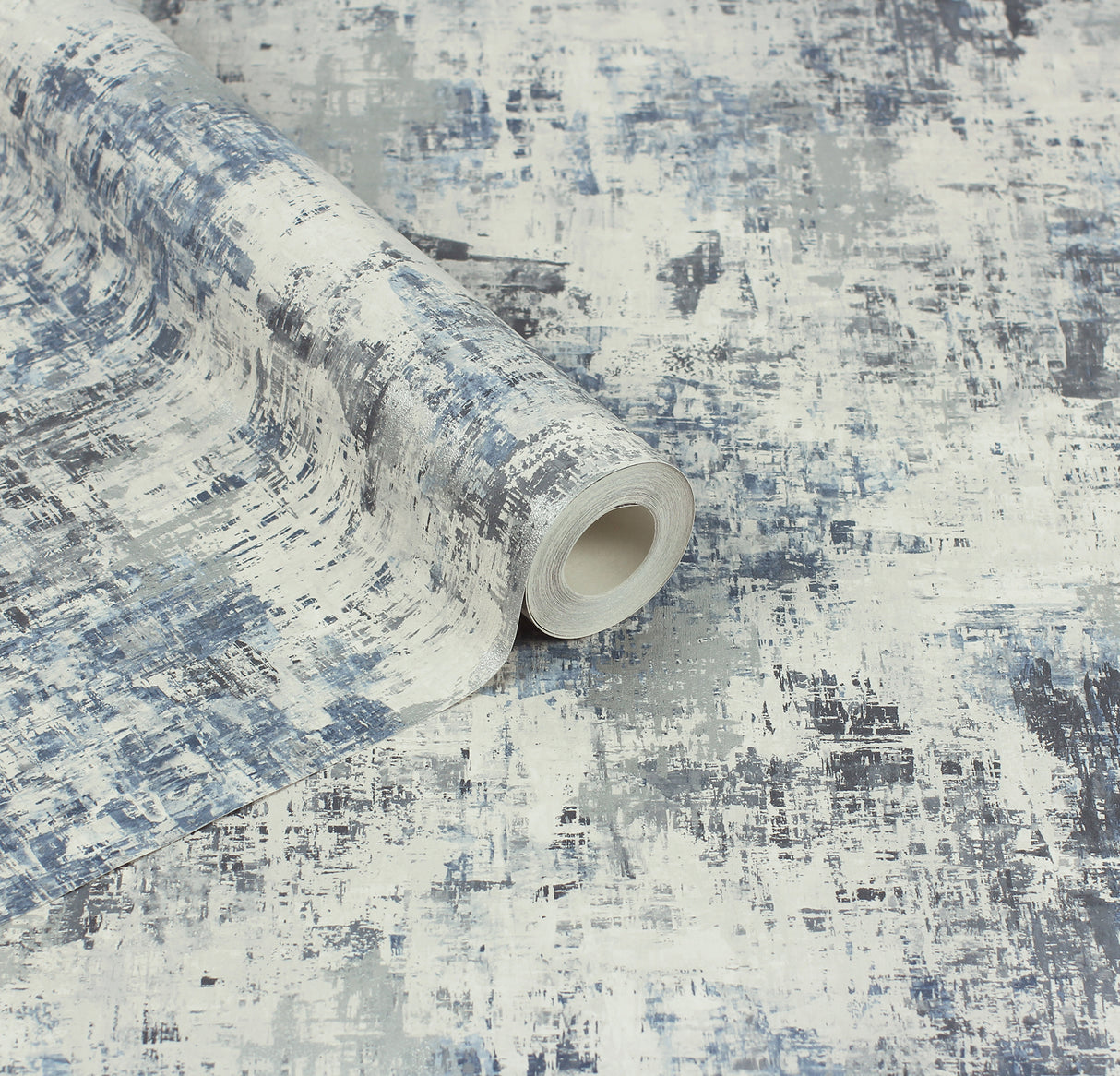 Sergio Blue by Arthouse Abstract Texture Wallpaper – Brewster Home Fashions AH100192AH