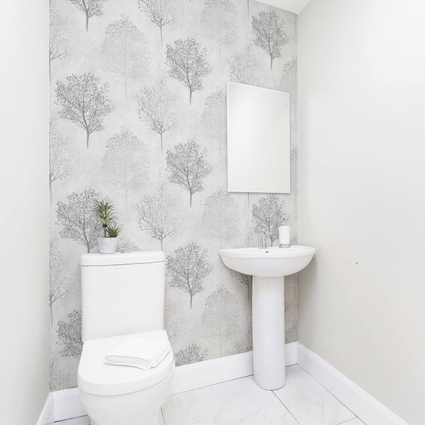 Agatha Black by Arthouse Trees Wallpaper – Brewster Home Fashions AH256701