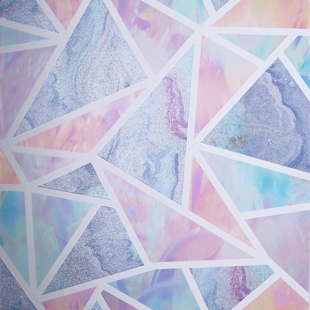 Lizzie Pastel Triangles Wallpaper AH296002