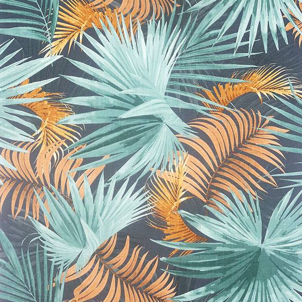 Esau Teal Jungle Palms Wallpaper by Arthouse – SKU AH296005