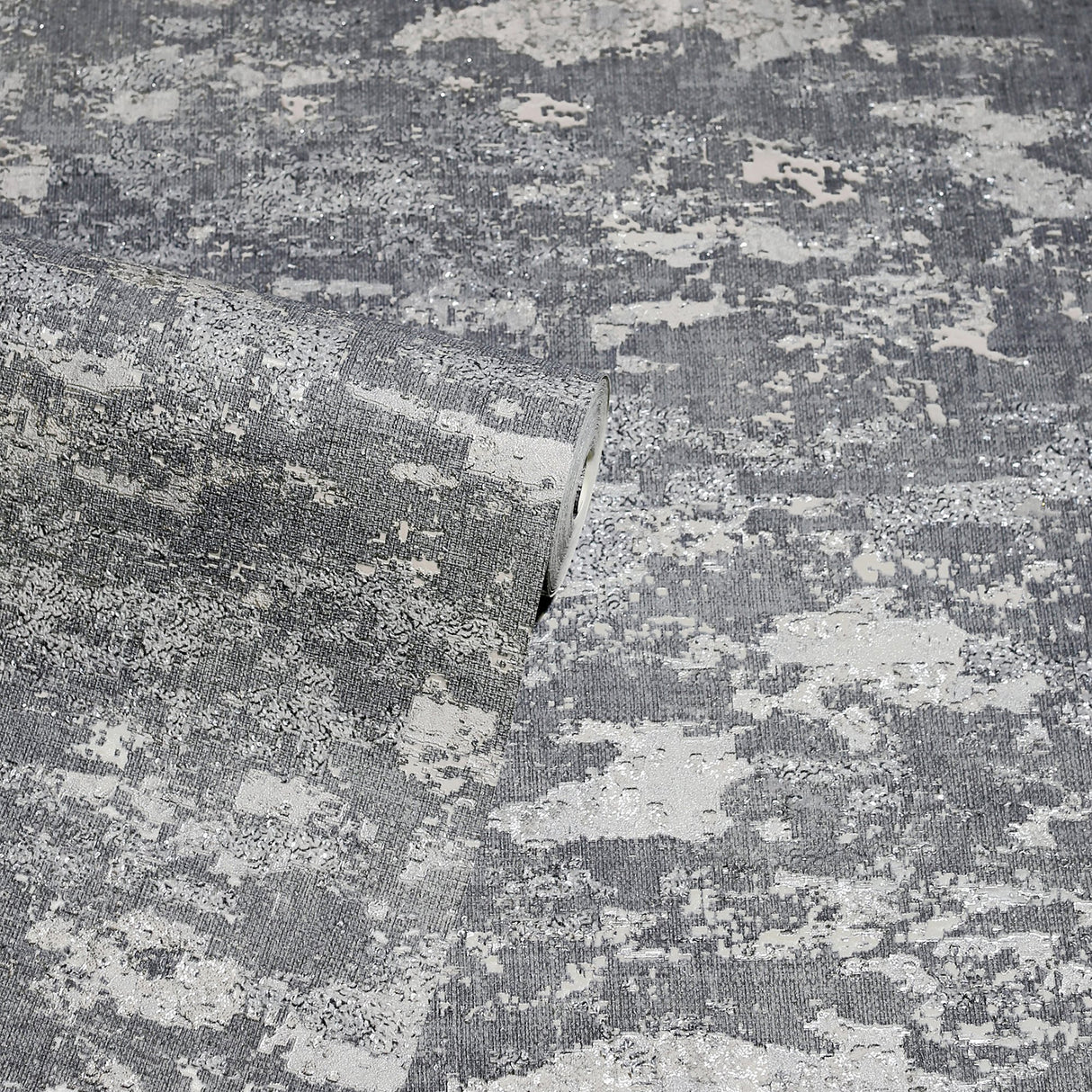 Mercer Dark Grey by Arthouse Patina Wallpaper – Brewster Home Fashions AH297601