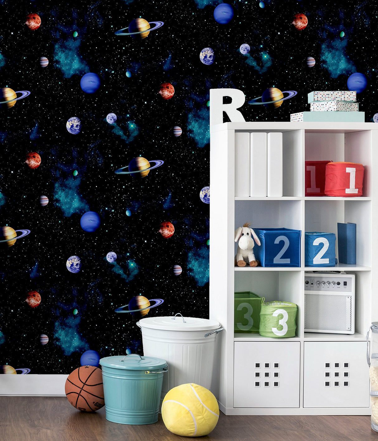 Albert Black by Arthouse Cosmos Wallpaper – Brewster Home Fashions AH668100