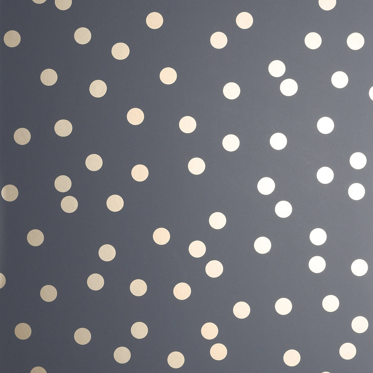Priscella Charcoal Polka Dot Wallpaper by Arthouse AH685001