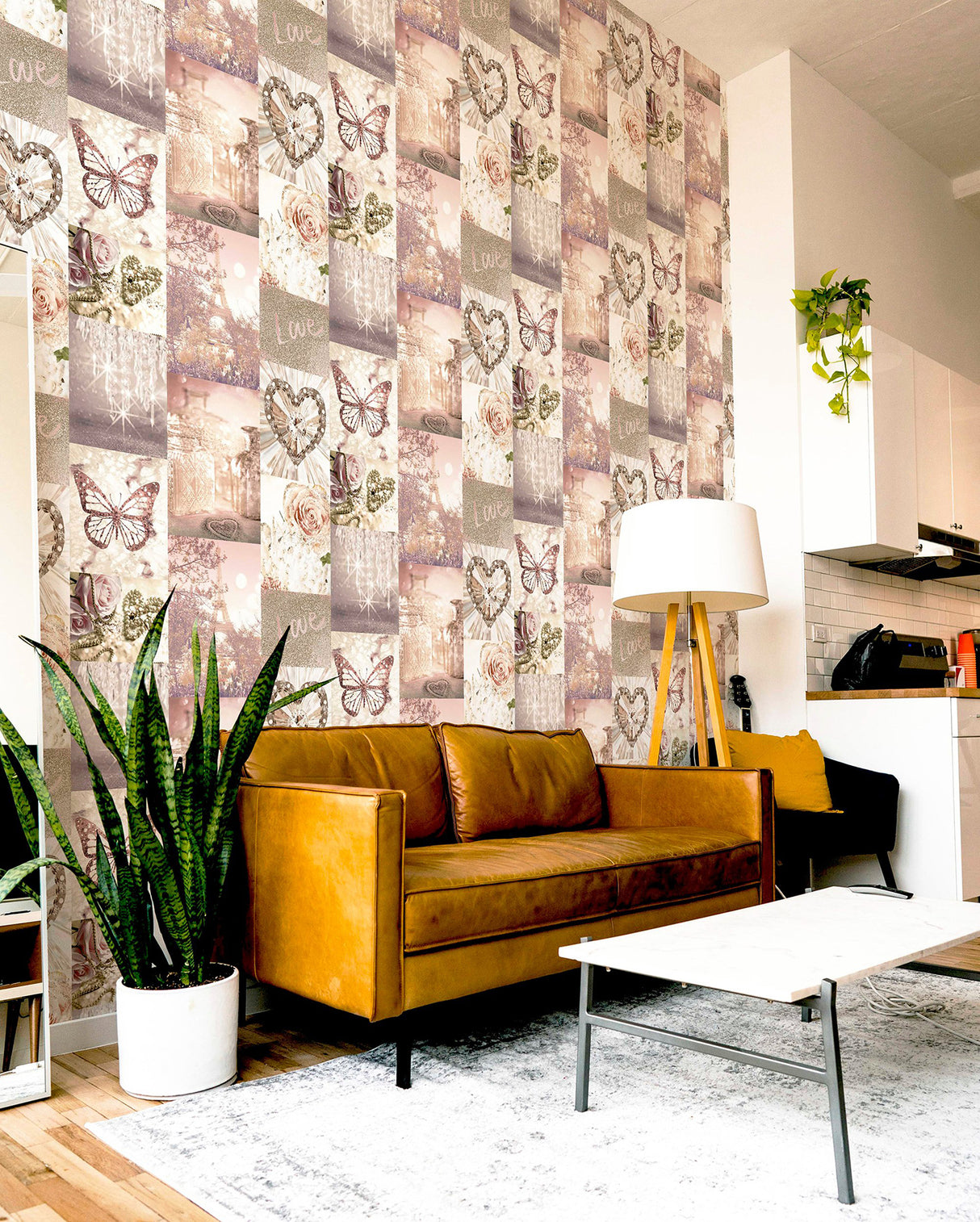 Ryo Blush by Arthouse Inspirational Wallpaper – Brewster Home Fashions AH691107