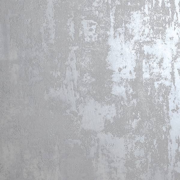 Lloyd Sterling Stone Texture Wallpaper by Arthouse in metallic grey, roll view