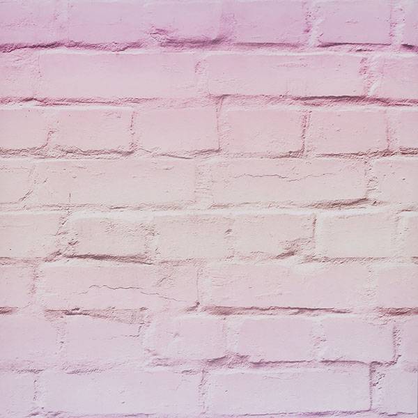 Winifred Pink Ombre Brick Wallpaper by Arthouse