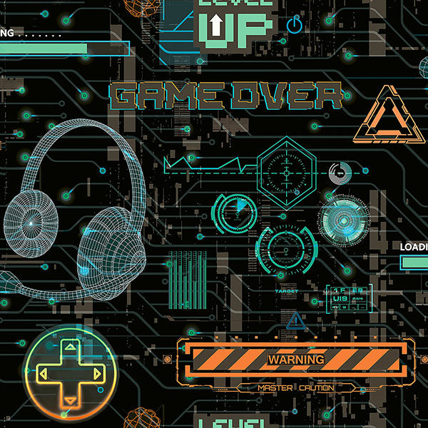 Casper Black Gamer Wallpaper by Arthouse - AH923707