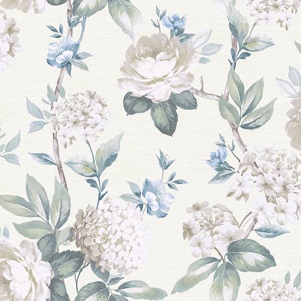 Atley Light Green Floral Wallpaper by Arthouse – Brewster Home Fashions AH923802
