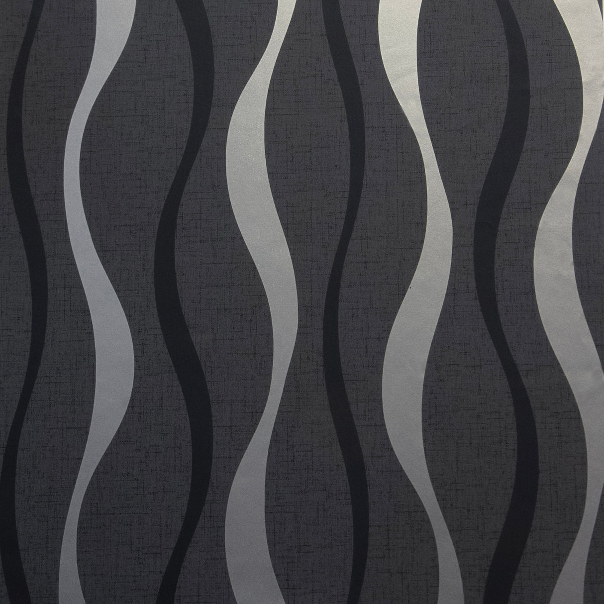 Tazz Black Ribbons Wallpaper by Arthouse