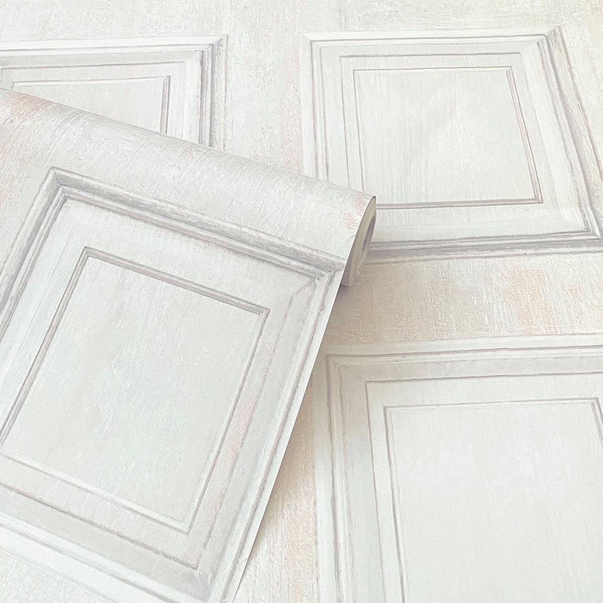 Willard Off-White by Arthouse Wood Panel Wallpaper- Brewster Home Fashions AH945902