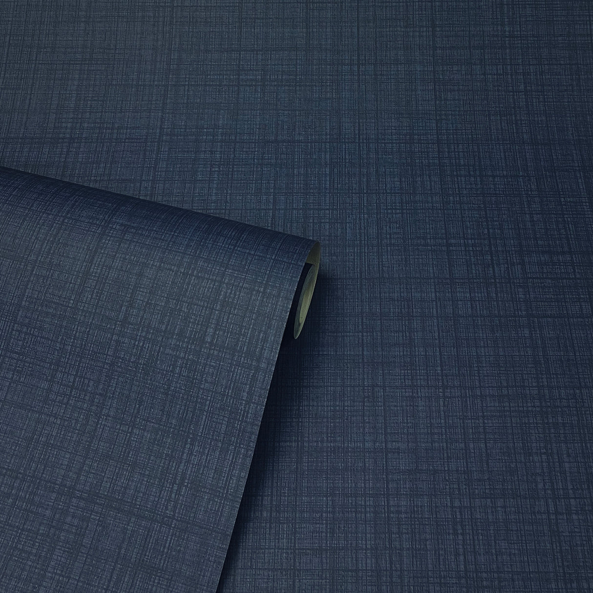 Rafe Navy by Arthouse Woven Texture Wallpaper – Brewster Home Fashions AH946002