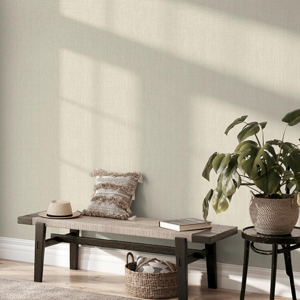 Rafe Neutral by Arthouse Woven Texture Wallpaper – Brewster Home Fashions AH946003