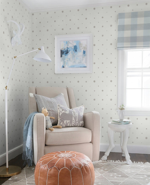 Henry Stone Starburst Wallpaper with Modern Stars & Outer Space Motif - A-Street Prints AST4350