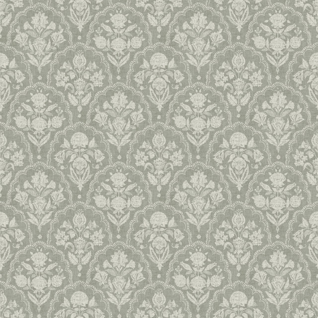 Frances Moss Fishscale Wallpaper in Moss by A-Street Prints